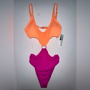 Salt + Cove Peach Swimsuit